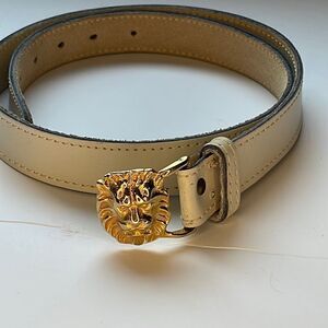 Anne Klein Lion Buckle Belt